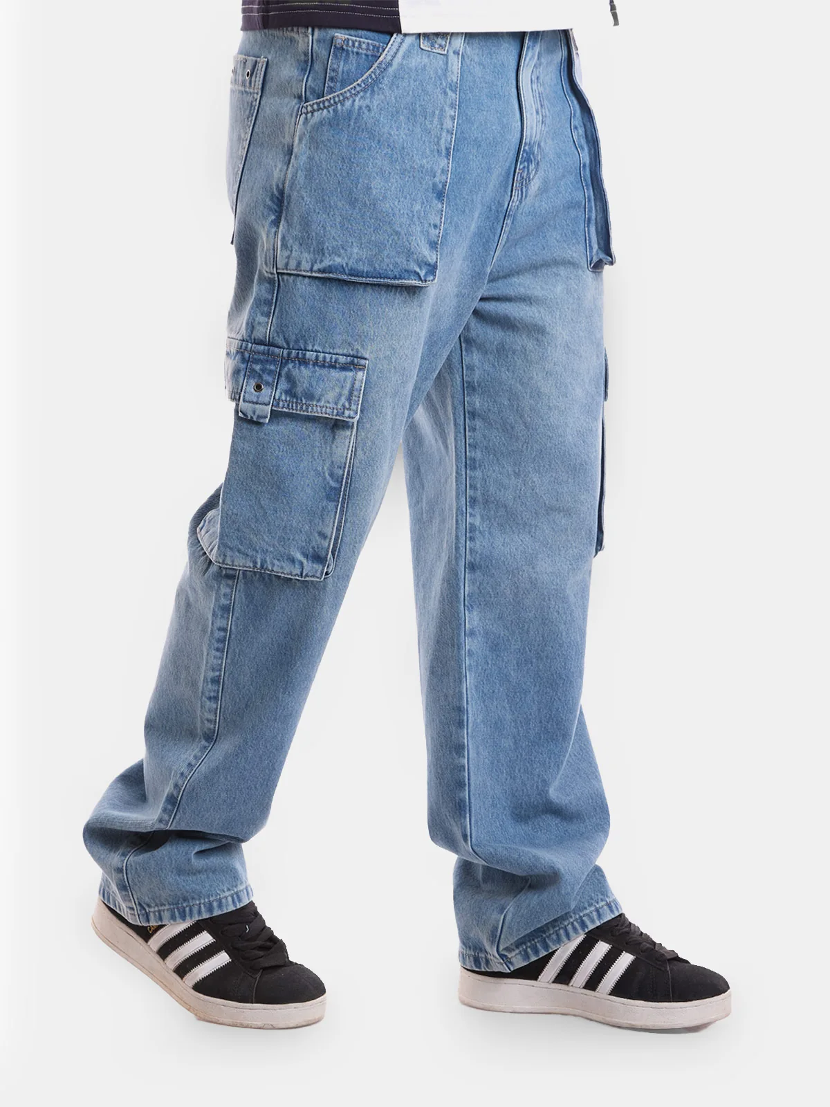 JEAN BAGGY FIT HOMBRE METAL JEANS CARGO KAPORAL - 4