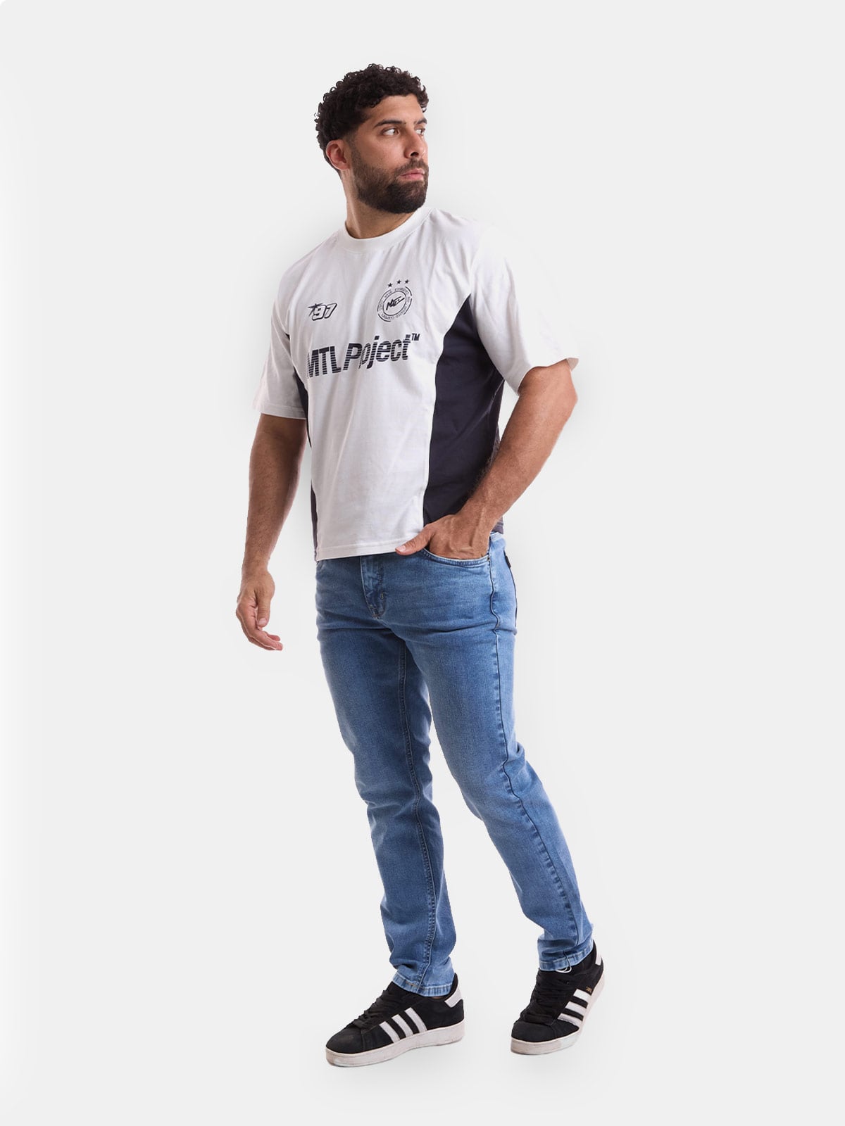 JEAN SLIM STRAIGHT FIT HOMBRE METAL JEANS MARCO - 4