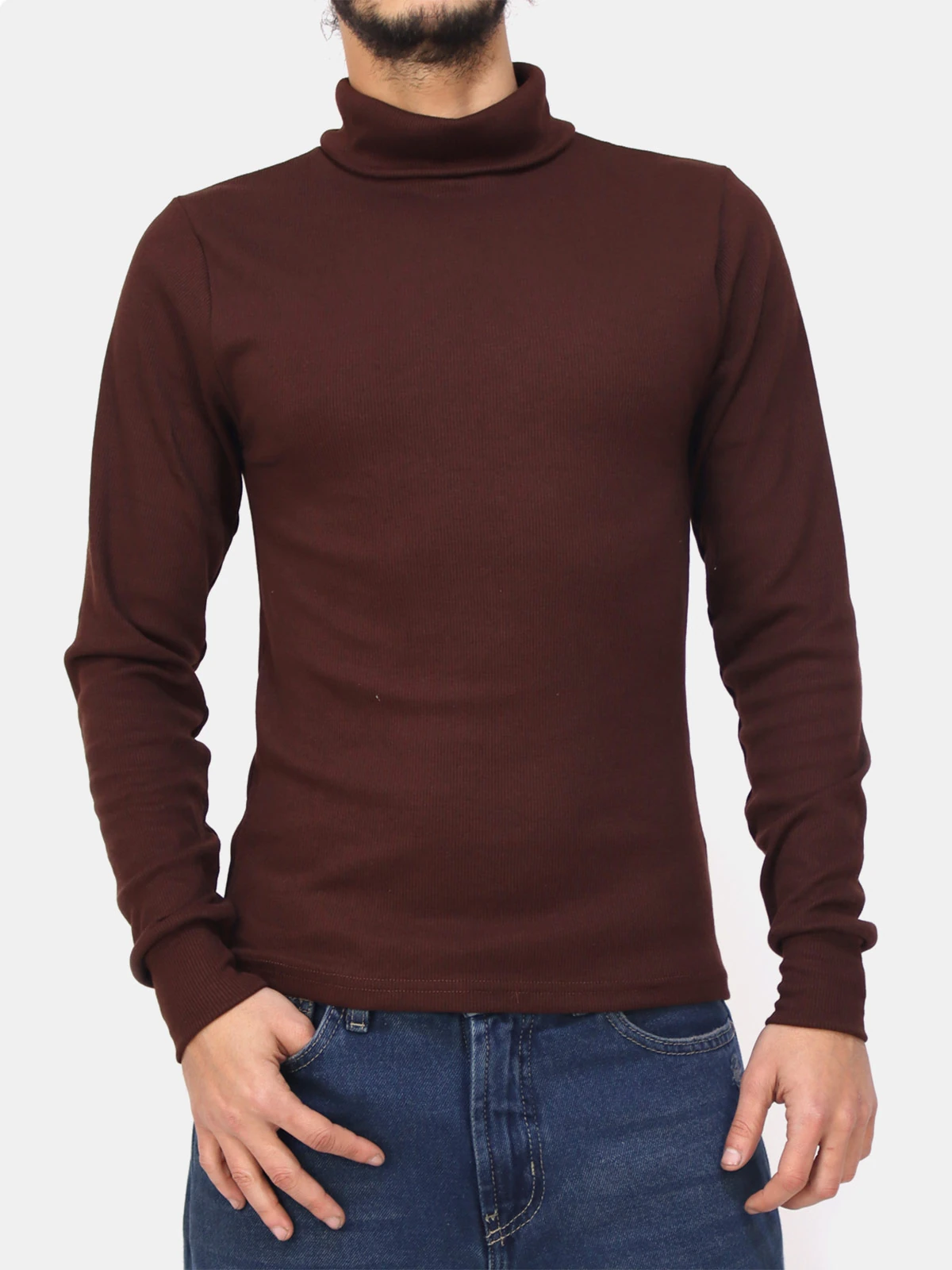 POLO MANGA LARGA HOMBRE KAYRA MAN CAFARENA - 1