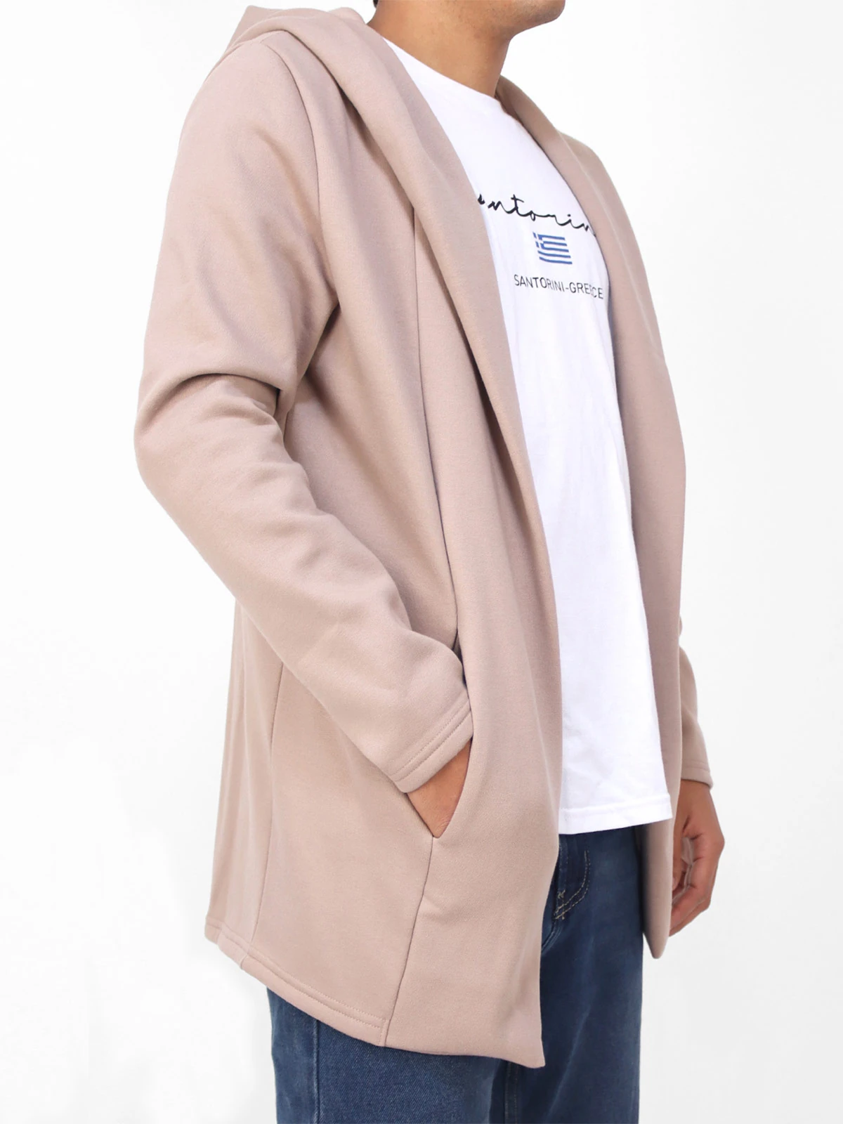 POLERA HOMBRE KAYRA MAN LARGO ABIERTO - 2