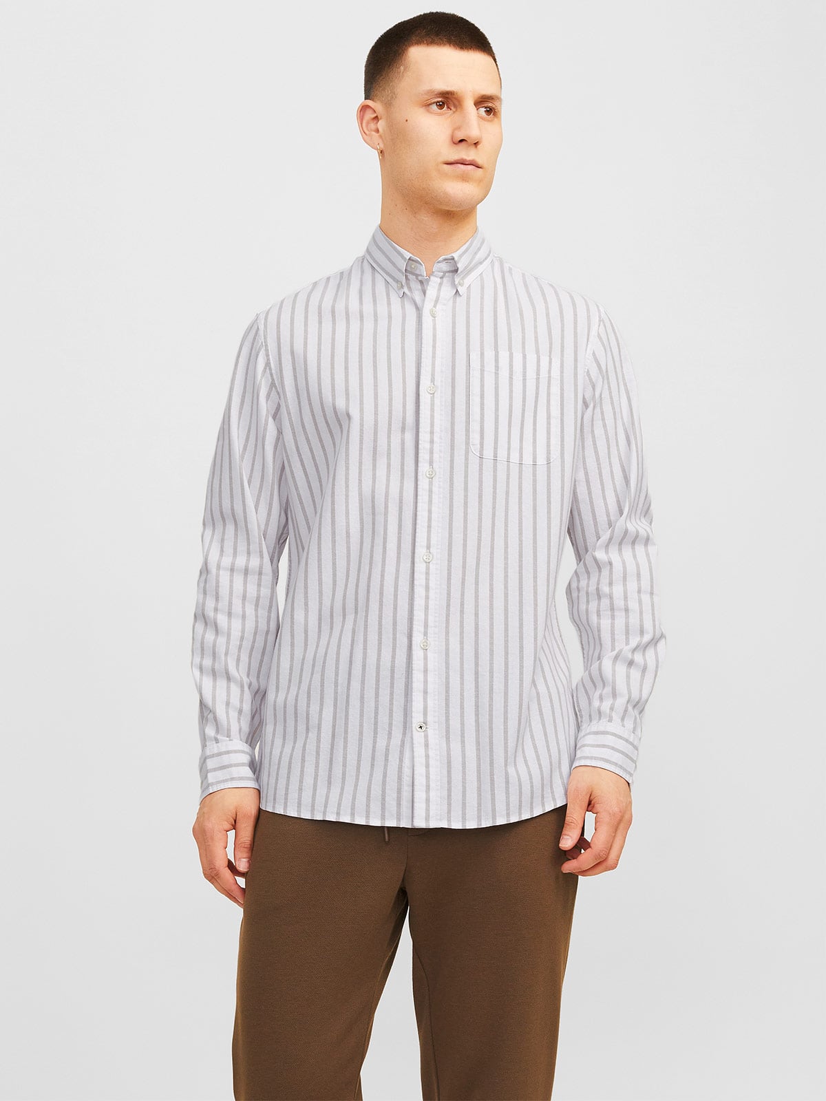 CAMISA MANGA LARGA HOMBRE JACK & JONES OXFORD - 1