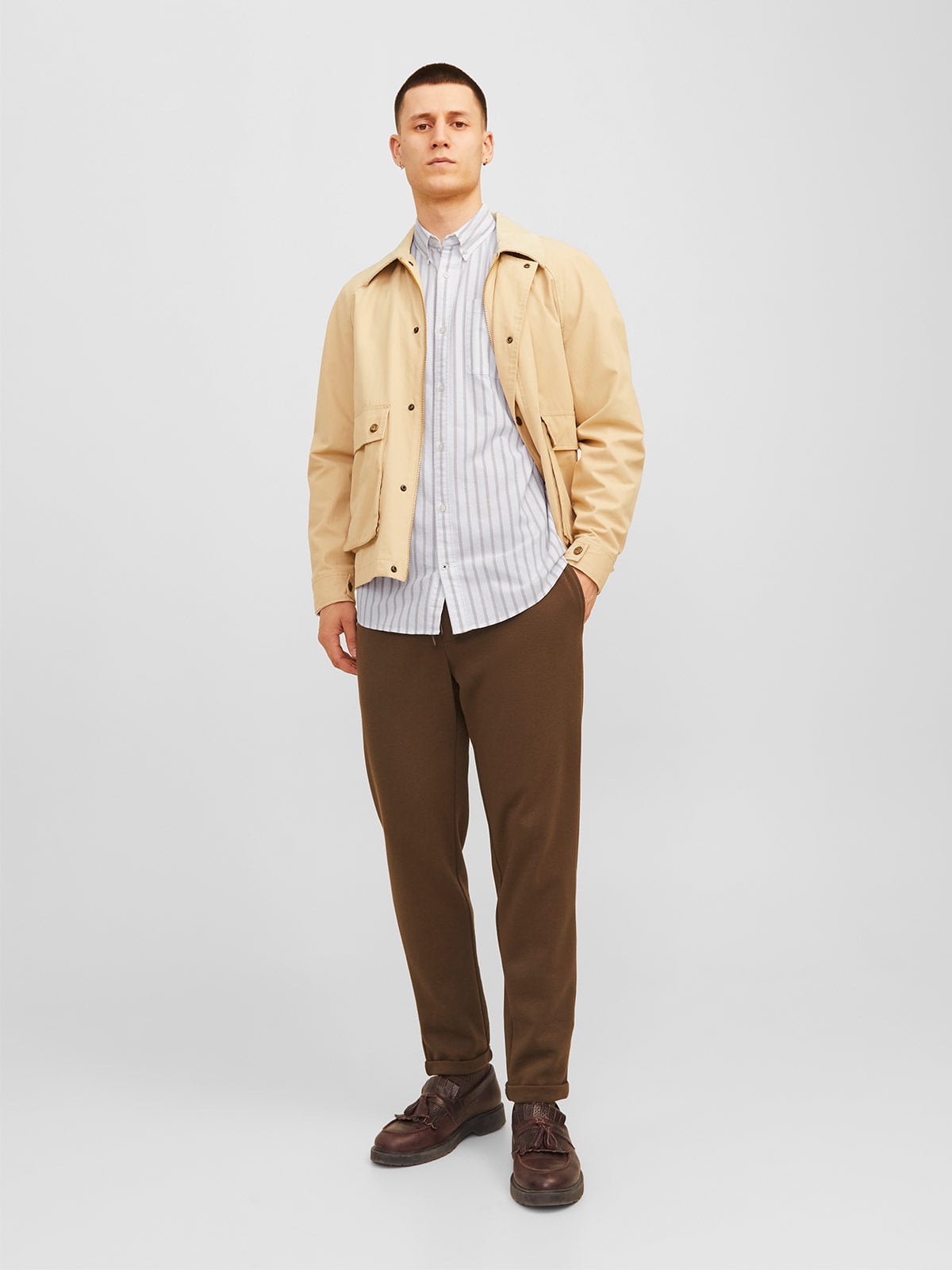CAMISA MANGA LARGA HOMBRE JACK & JONES OXFORD - 3
