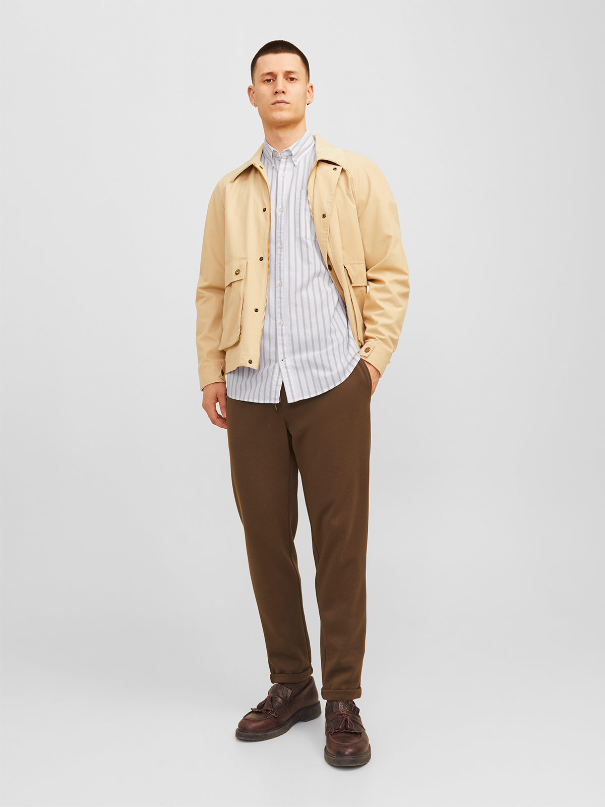 CAMISA MANGA LARGA HOMBRE JACK & JONES OXFORD - 3