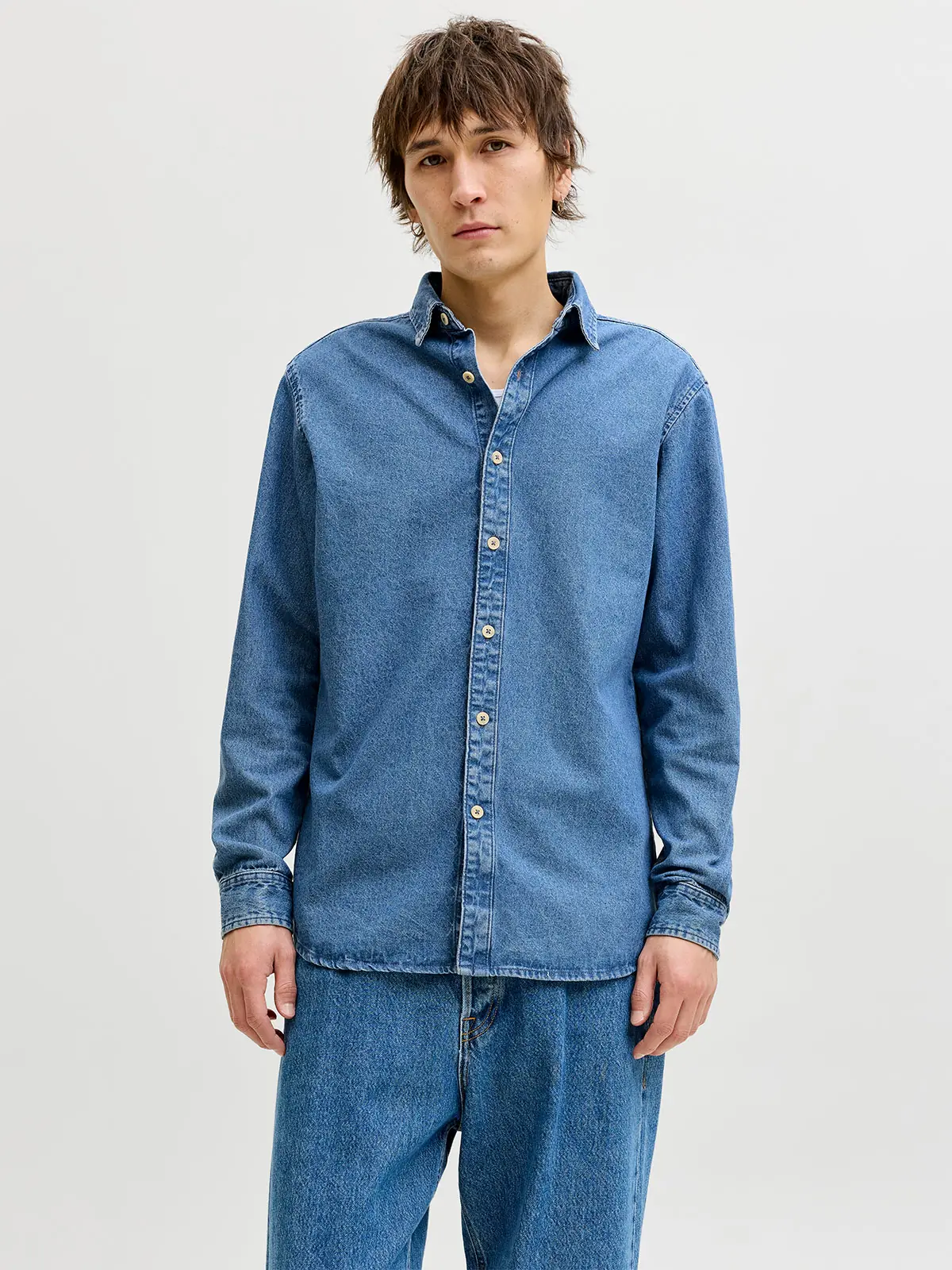 CAMISA MANGA LARGA HOMBRE JACK & JONES STAN - 1