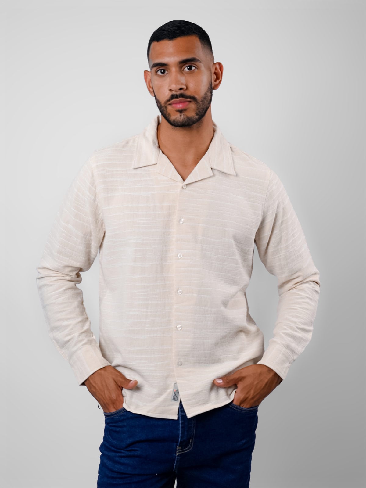 CAMISA MANGA LARGA HOMBRE WOALLANCE BRANDT - 1
