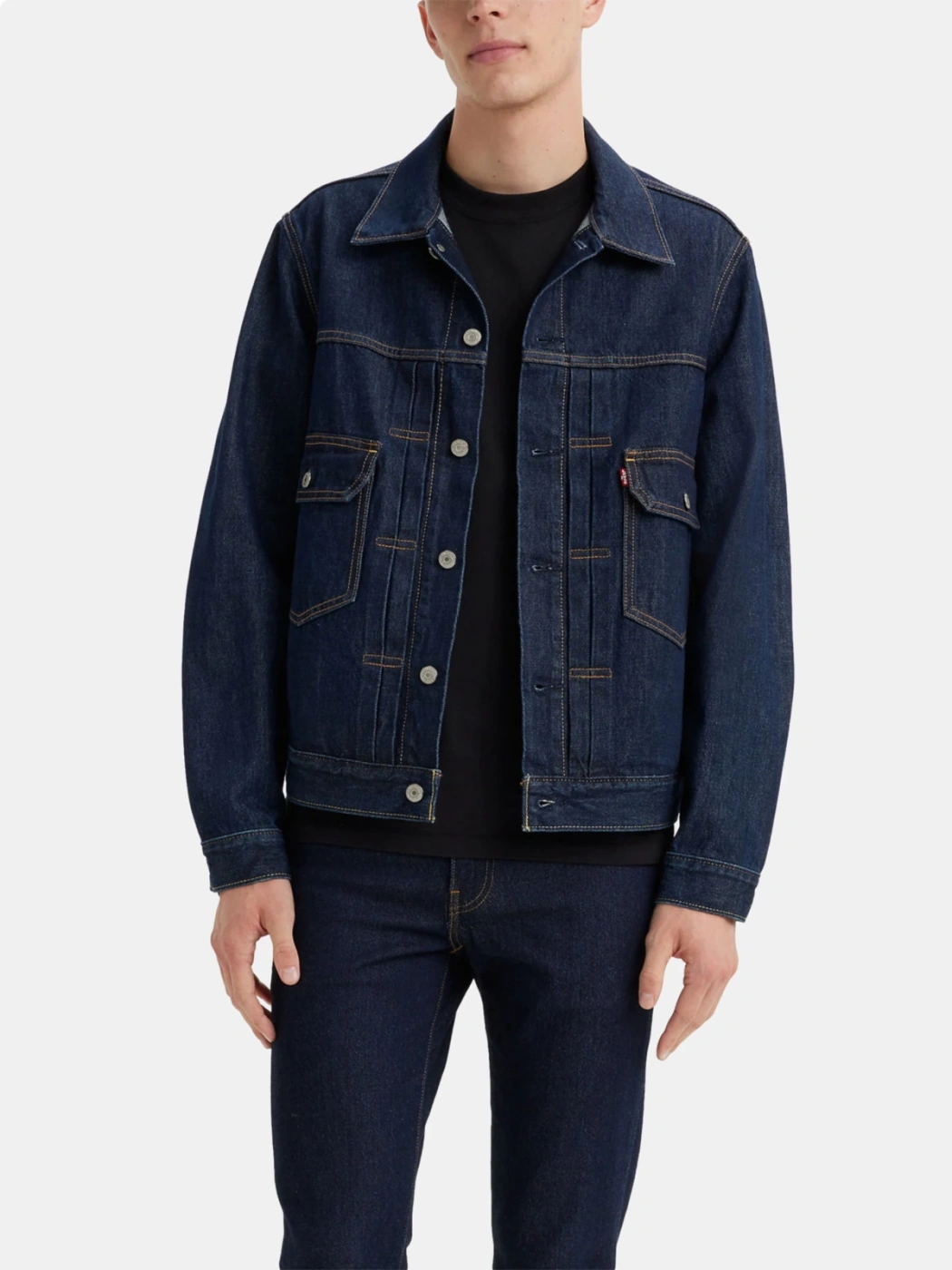 CASACA HOMBRE LEVI'S TYPE 2 TRUCKER ME - 1