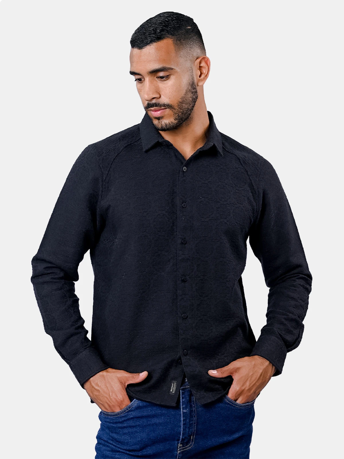 CAMISA MANGA LARGA HOMBRE BLACKOUT BLESSED - 1