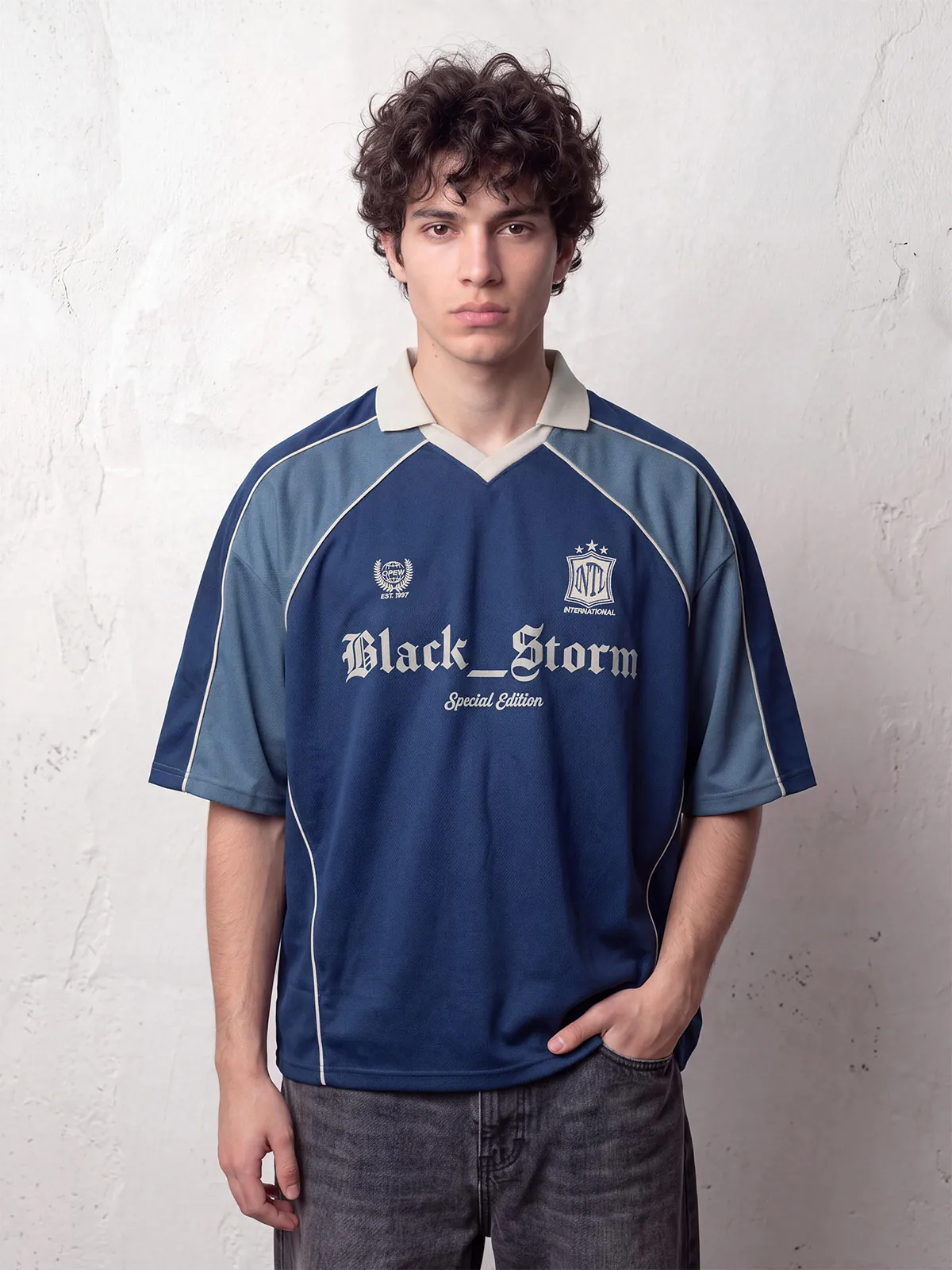 POLO MANGA CORTA HOMBRE INDEX RELAXED FIT - 1