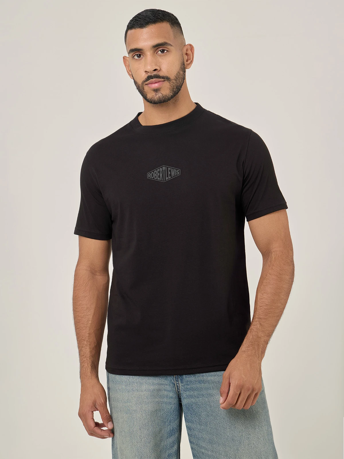 POLO MANGA CORTA ALGODÓN HOMBRE ROBERT LEWIS - 1