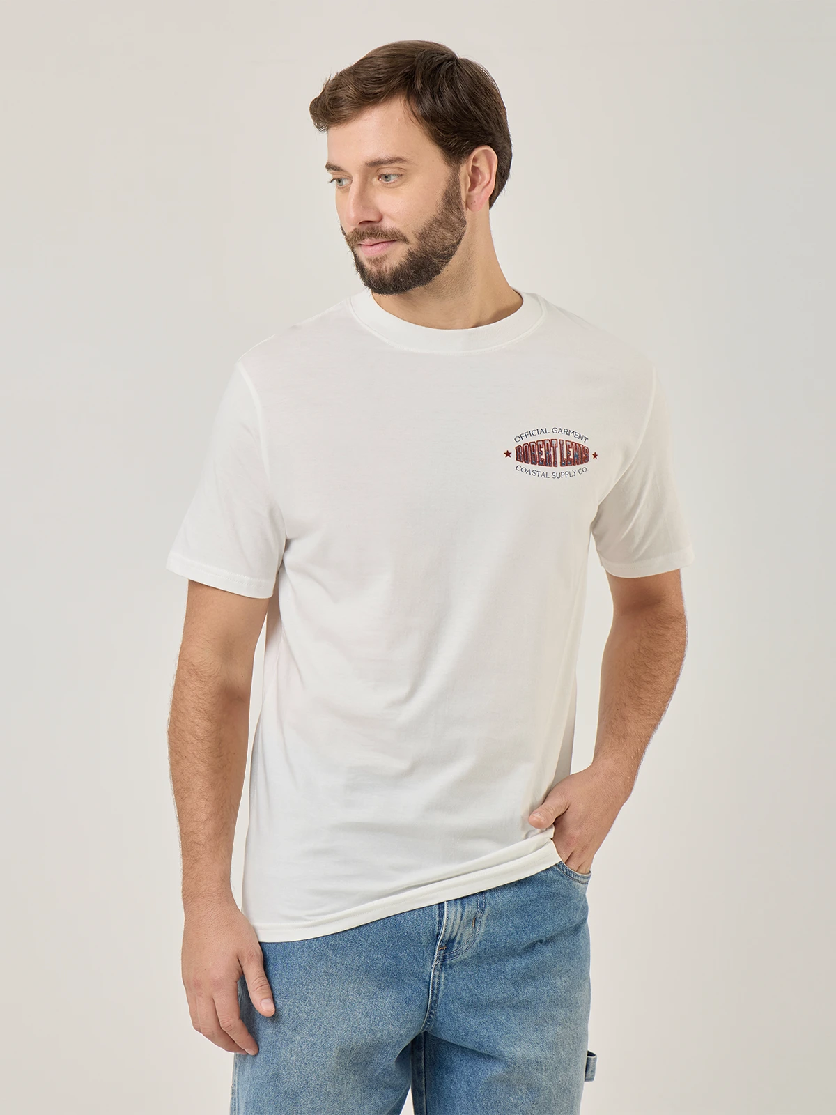 POLO MANGA CORTA ALGODÓN HOMBRE ROBERT LEWIS - 1