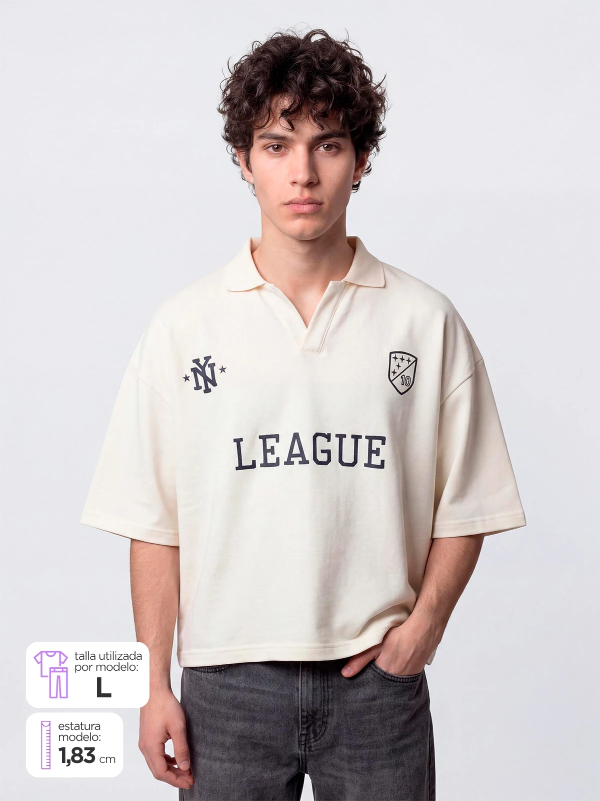 POLO MANGA CORTA ALGODÓN HOMBRE INDEX - 1