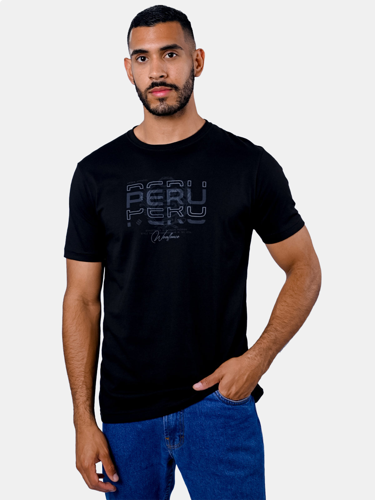 POLO MANGA CORTA HOMBRE WOALLANCE CLÁSICO - 1