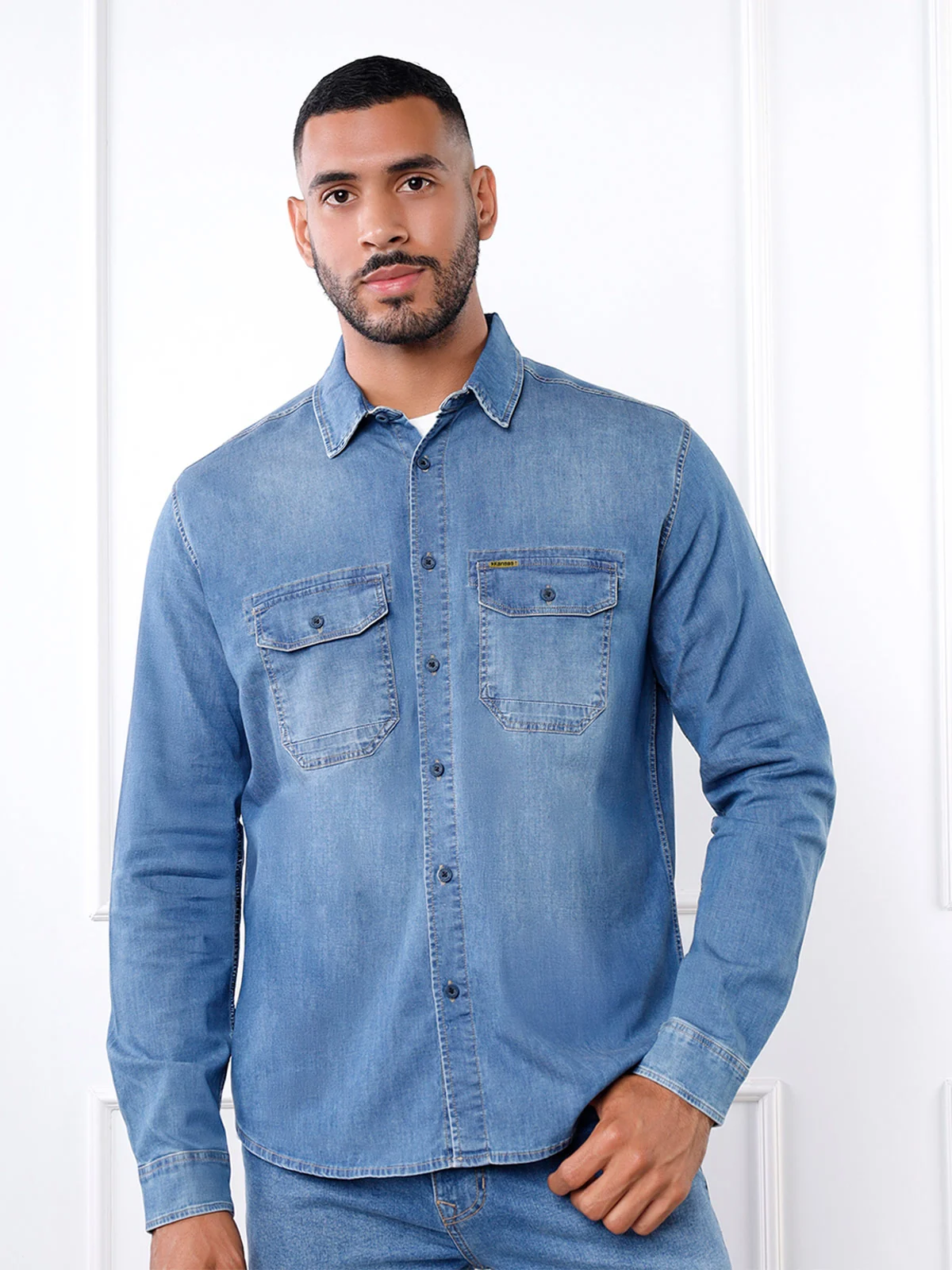 CAMISA MANGA LARGA HOMBRE KANSAS EZRA - 1