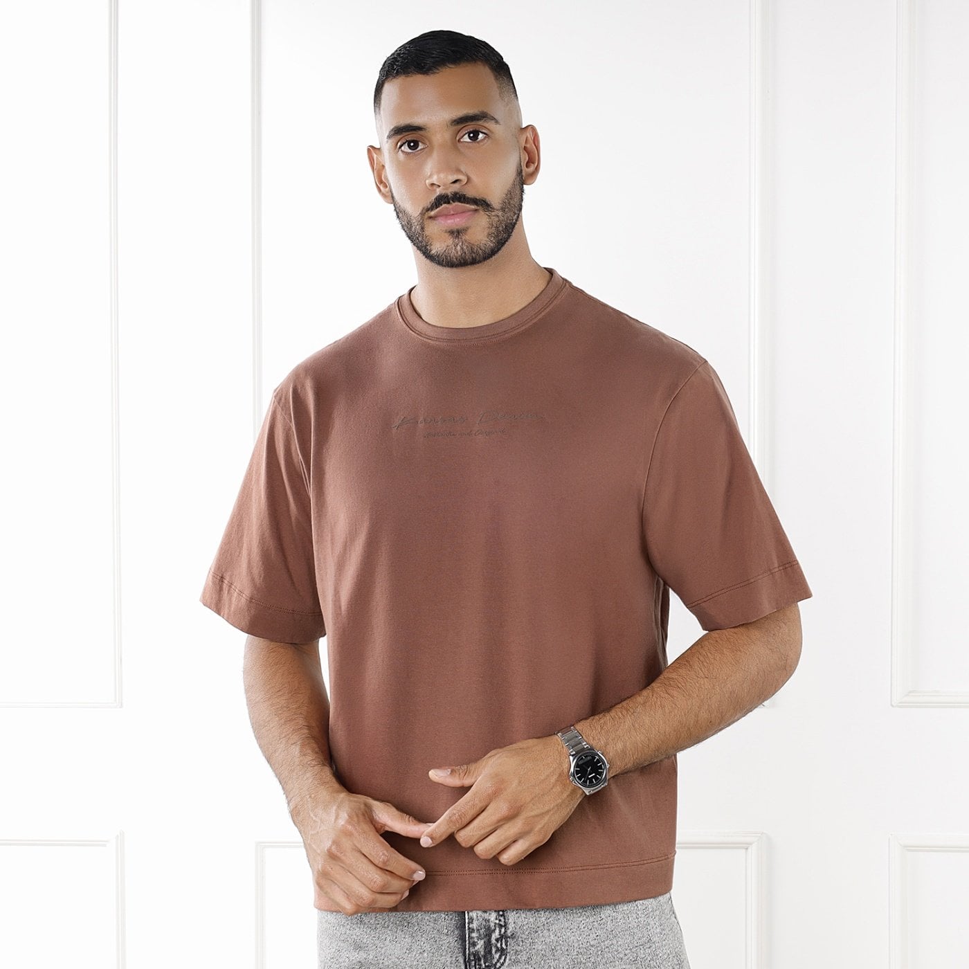 POLO BOXY FIT HOMBRE KANSAS NIKO ESTAMPADO - 1