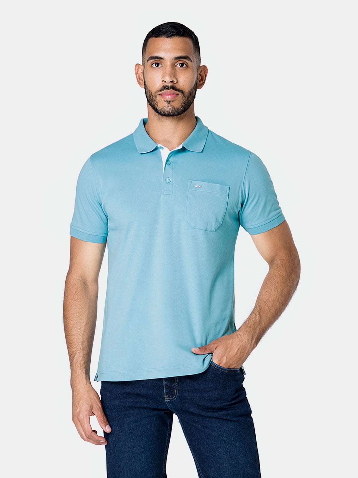 POLO MANGA CORTA HOMBRE PIONIER BRAXIS - 1