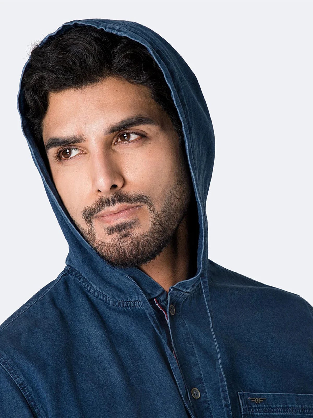 CAMISA MANGA LARGA HOMBRE PIONIER DENIM KRAATOS - 3