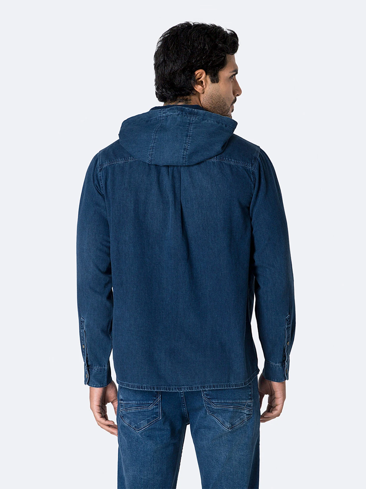 CAMISA MANGA LARGA HOMBRE PIONIER DENIM KRAATOS - 2