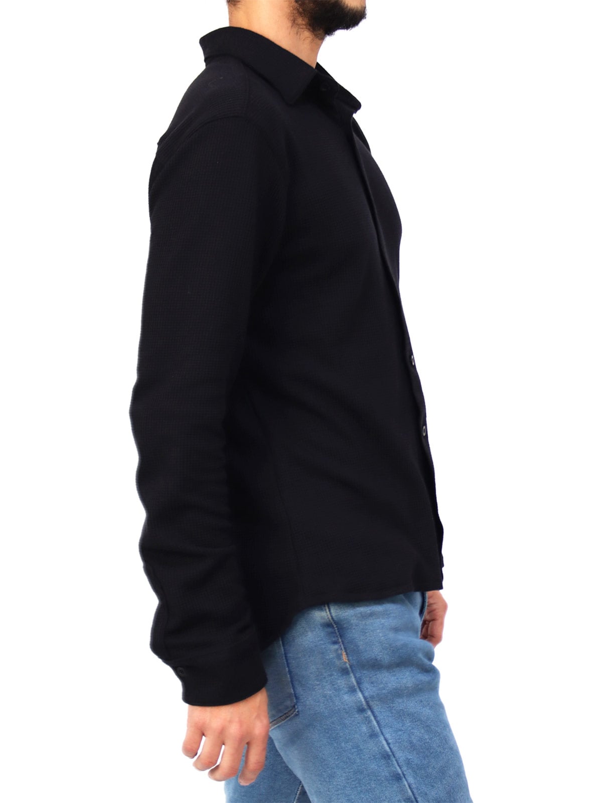 CAMISA MANGA LARGA HOMBRE KAYRA MAN WAFLE - 3