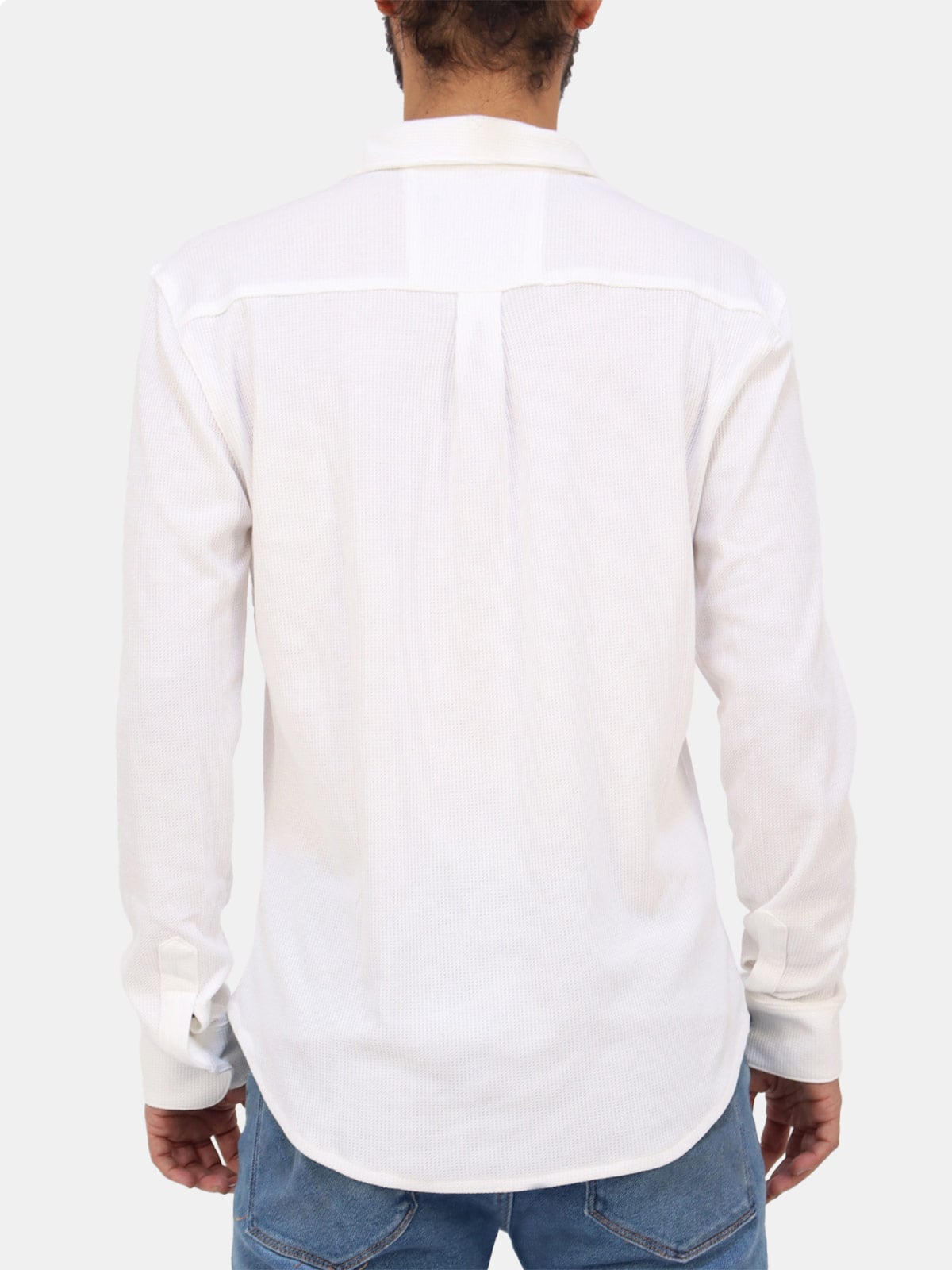 CAMISA MANGA LARGA HOMBRE KAYRA MAN WAFLE - 3