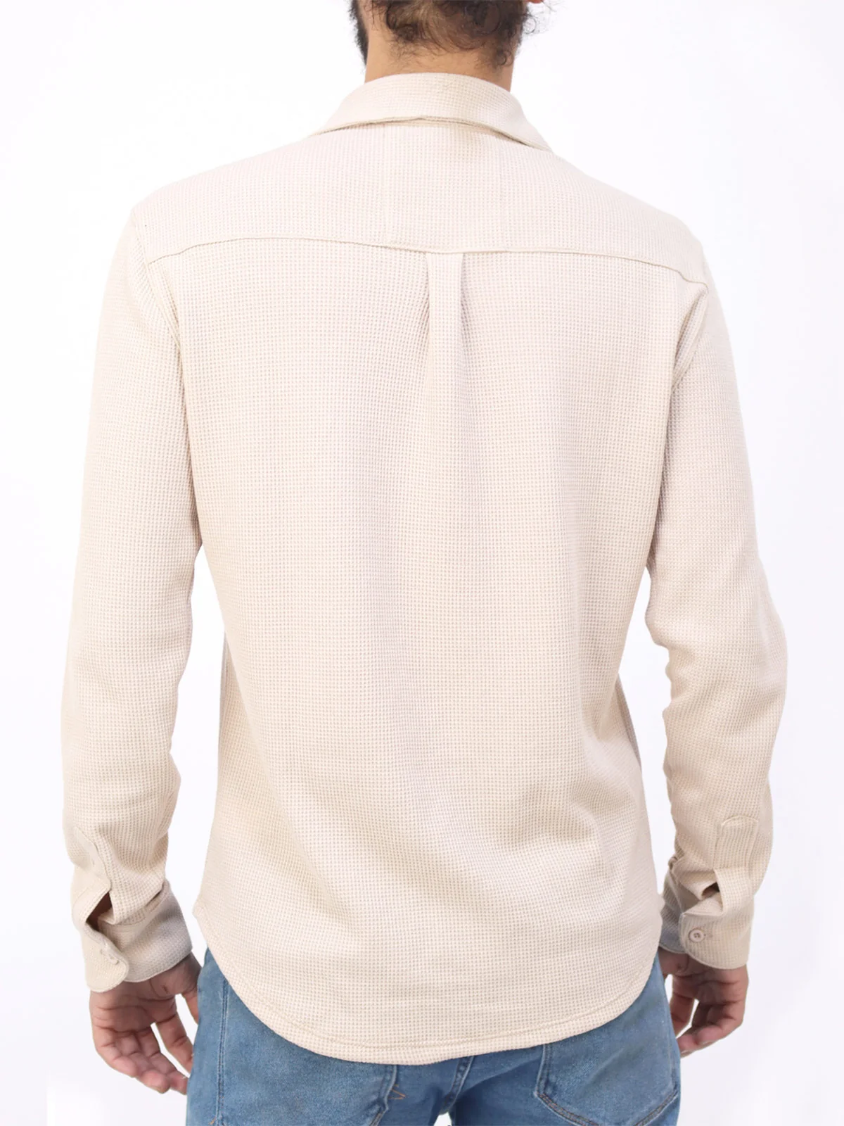 CAMISA MANGA LARGA HOMBRE KAYRA MAN WAFLE - 2