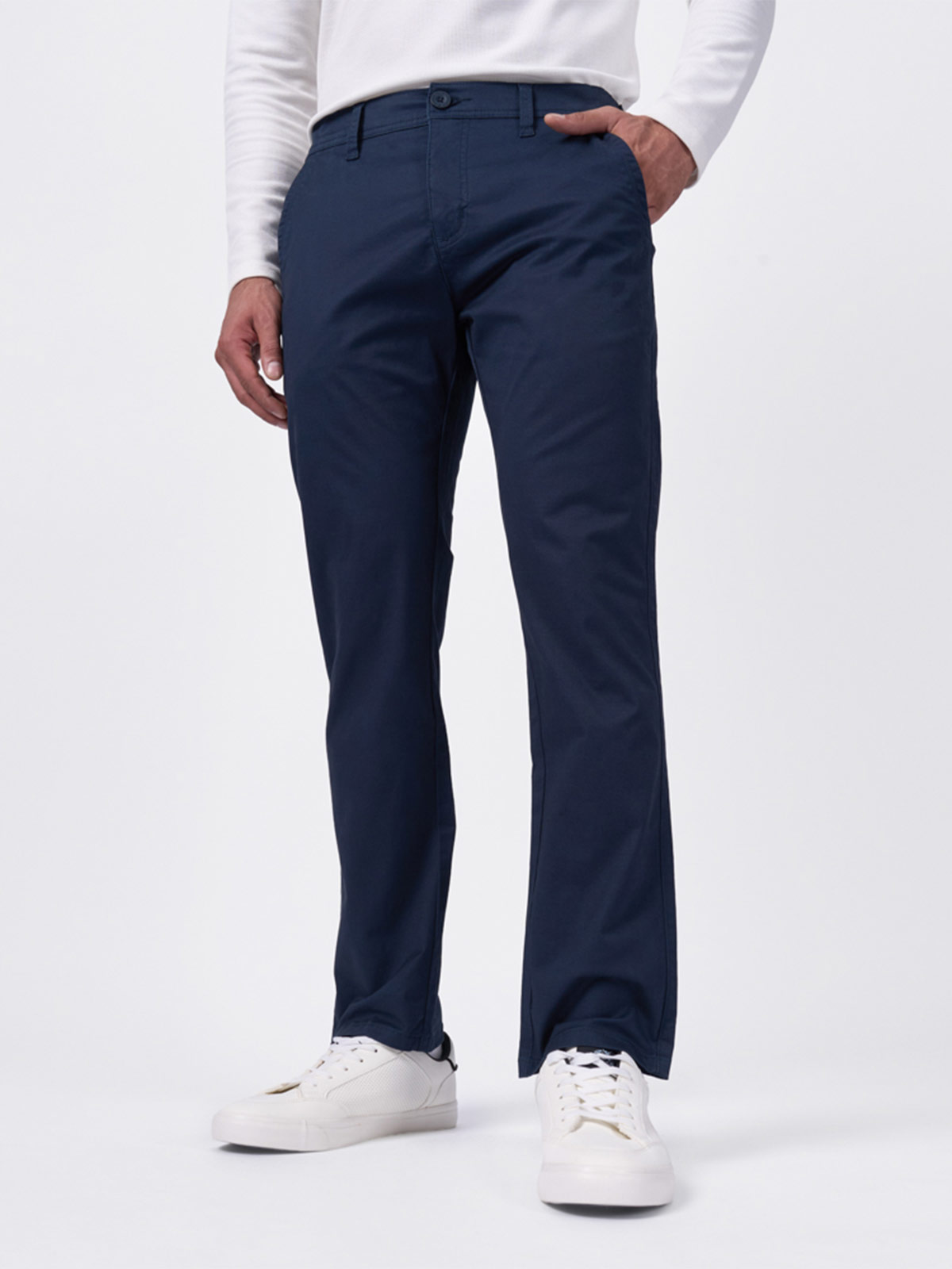 PANTALON CHINO SLIM HOMBRE BRONCO BEIGE - 2