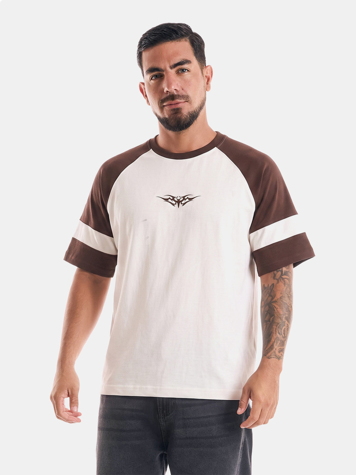 POLO BOXY FIT MANGA CORTA HOMBRE METAL JEANS GABO - 1