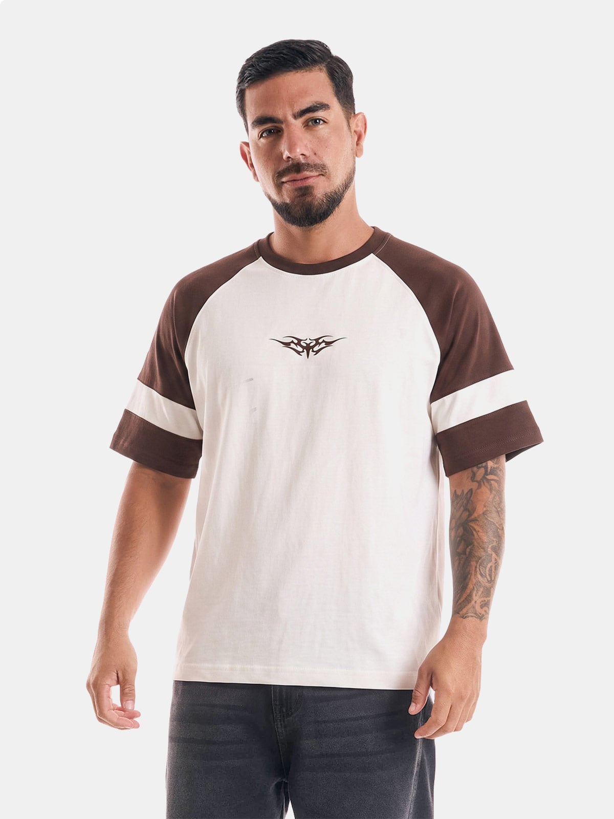 POLO BOXY FIT MANGA CORTA HOMBRE METAL JEANS GABO - 1