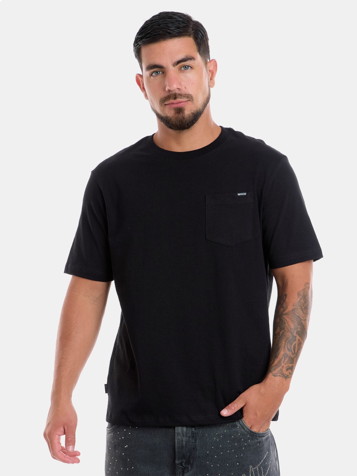 POLO BOXY FIT MANGA CORTA HOMBRE METAL JEANS MAXWELL - 1