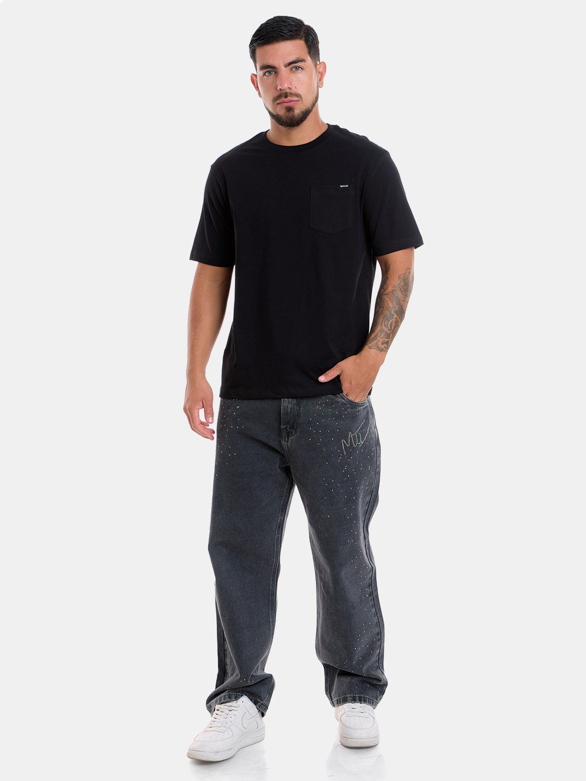 POLO BOXY FIT MANGA CORTA HOMBRE METAL JEANS MAXWELL - 4