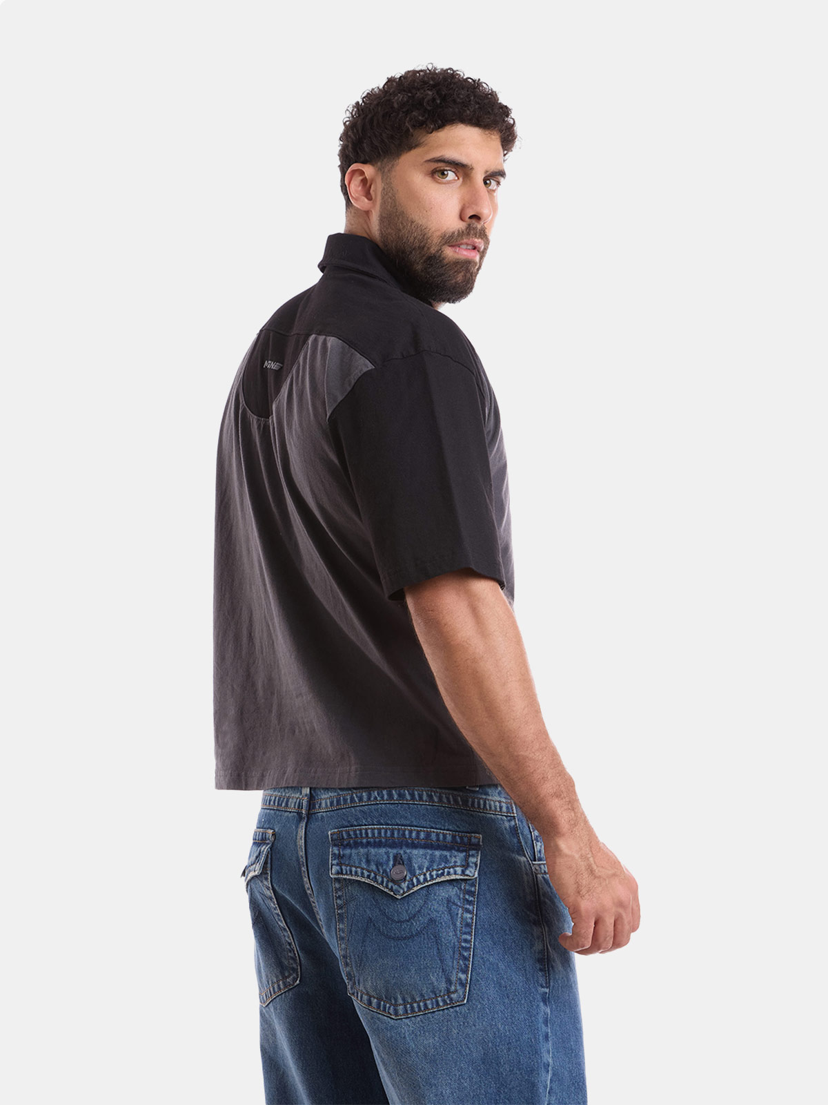 POLO BOXY FIT HOMBRE METAL JEANS CAMISERO IKI - 2