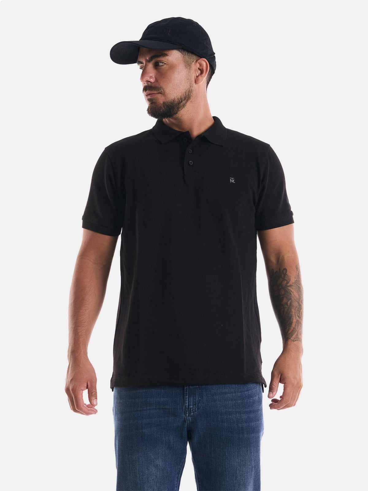 POLO CAMISERO REGULAR FIT HOMBRE METAL JEANS HUNT - 3