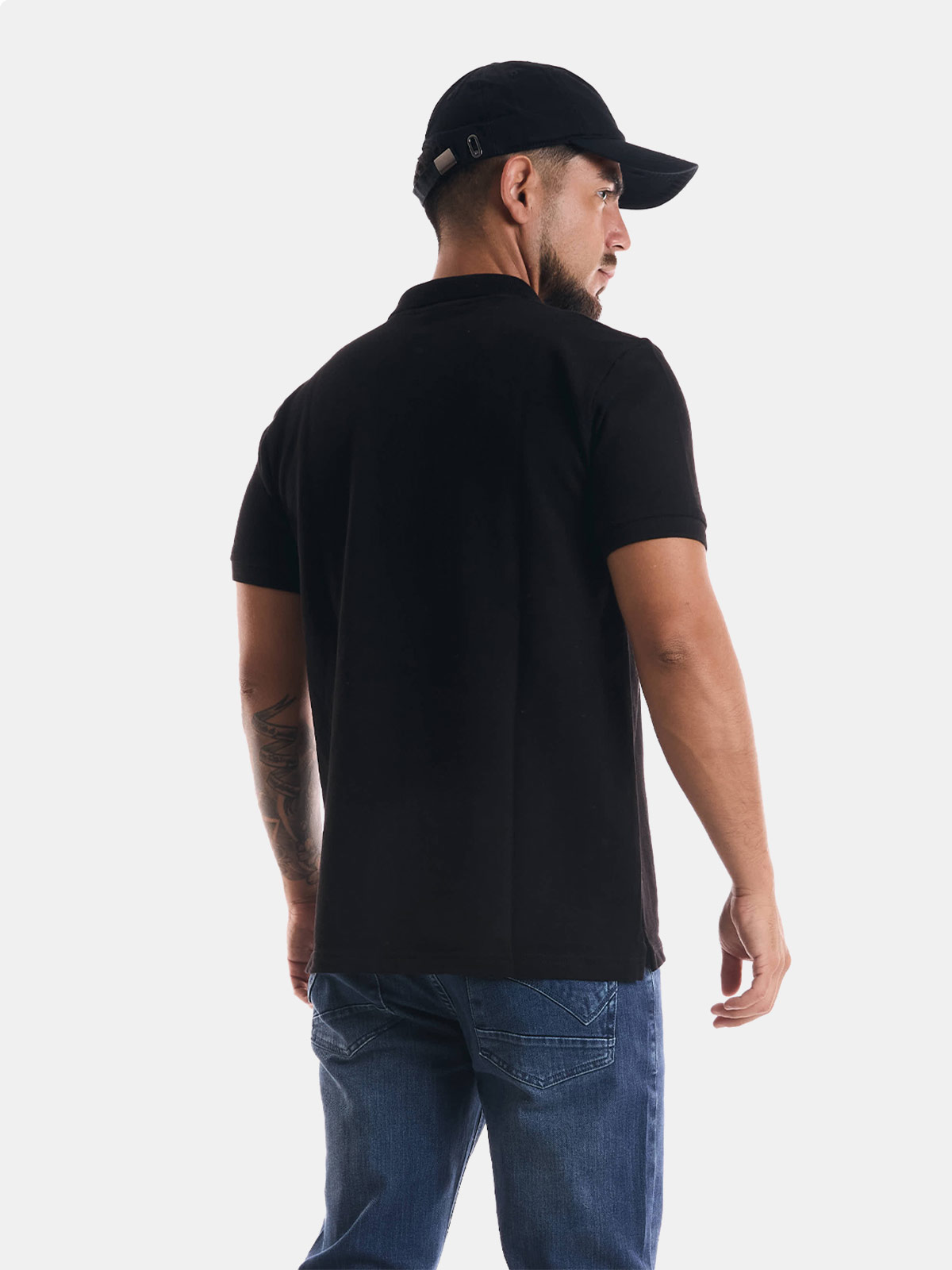 POLO CAMISERO REGULAR FIT HOMBRE METAL JEANS HUNT - 2