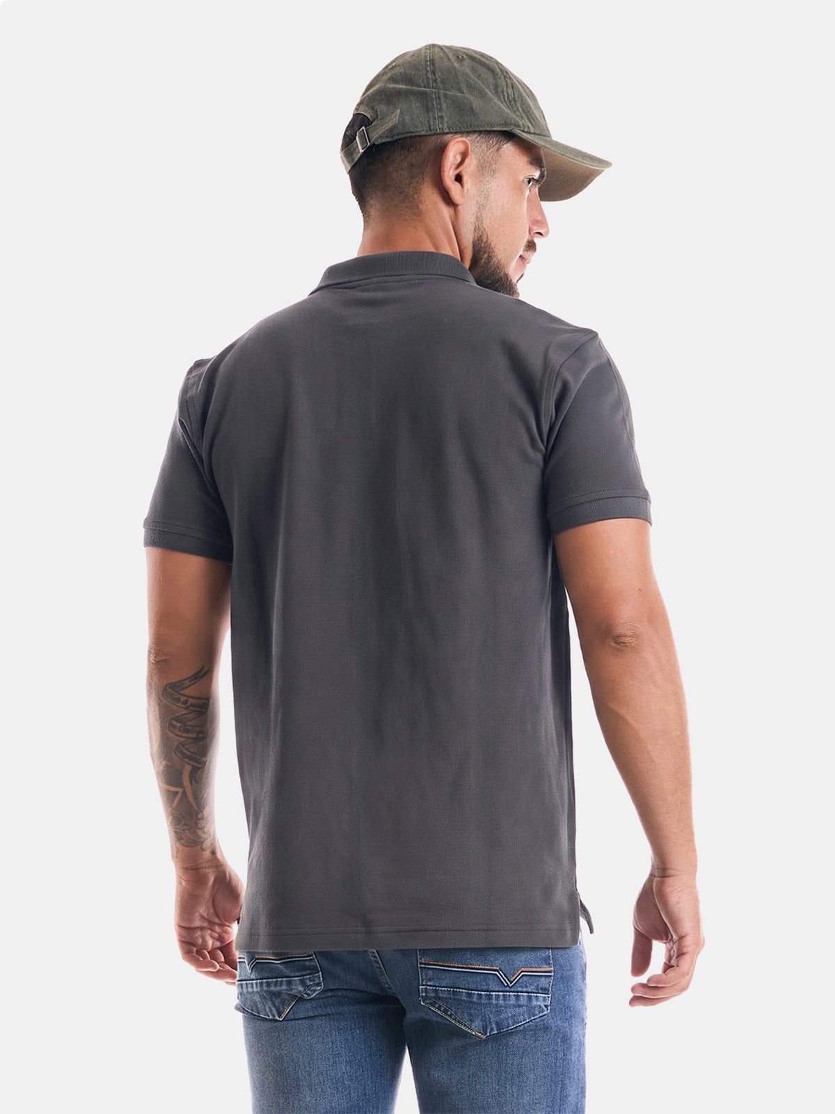 POLO CAMISERO REGULAR FIT HOMBRE METAL JEANS HUNT - 2