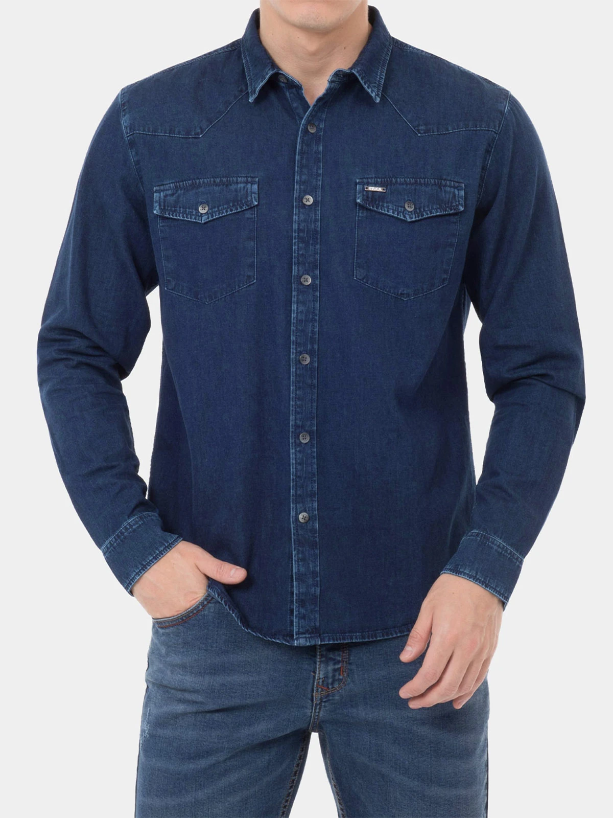 CAMISA MANGA LARGA HOMBRE GZUCK LACOX - 1