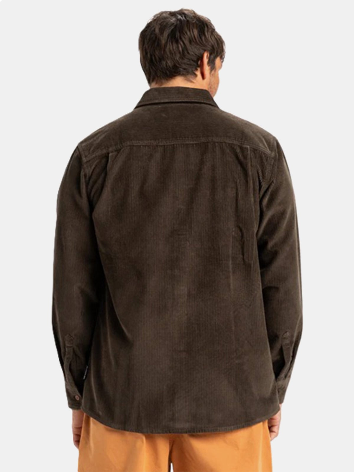 CAMISA MANGA LARGA HOMBRE QUIKSILVER MARRÓN VENTURE - 2