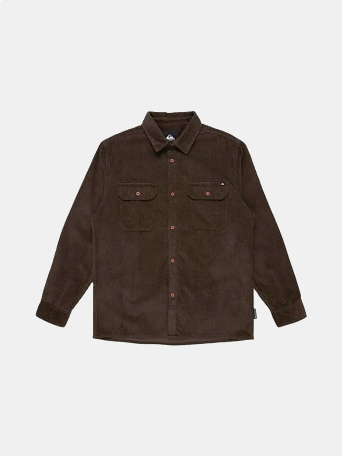 CAMISA MANGA LARGA HOMBRE QUIKSILVER MARRÓN VENTURE - 6