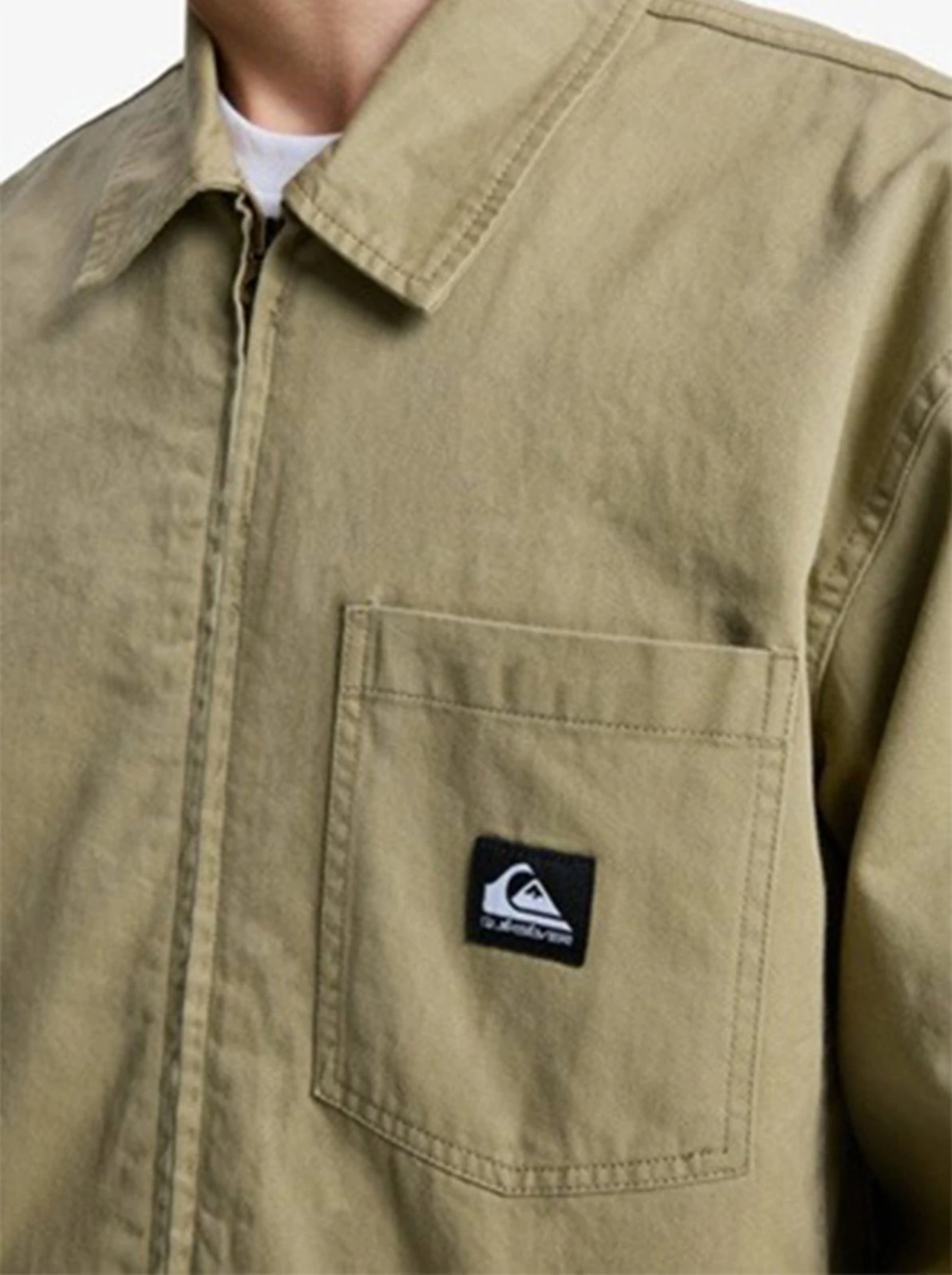 CASACA HOMBRE QUIKSILVER BEIGE DNA SURF - 3