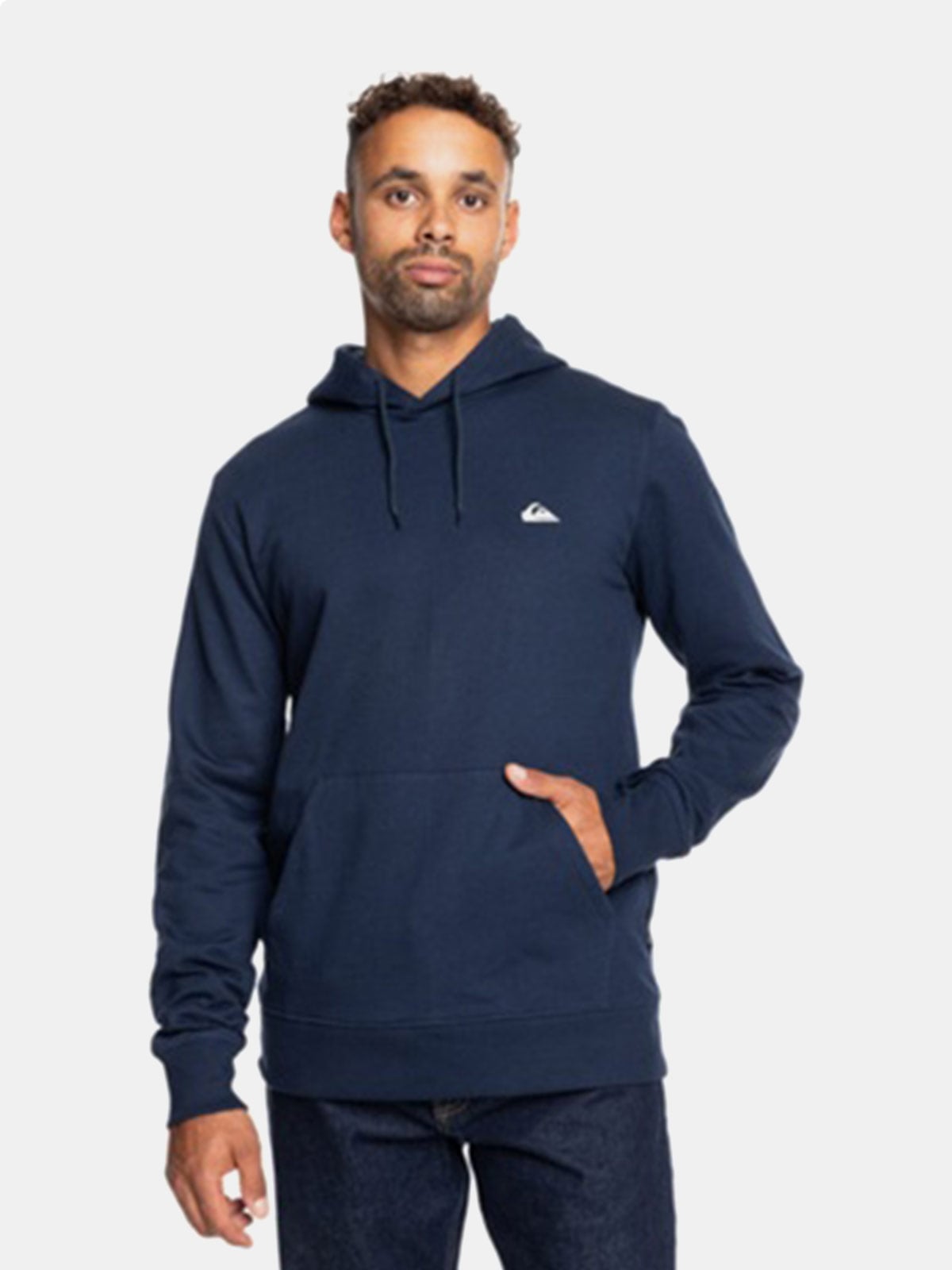 POLERA MANGA LARGA HOMBRE QUIKSILVER BASIC HOODIE - 1