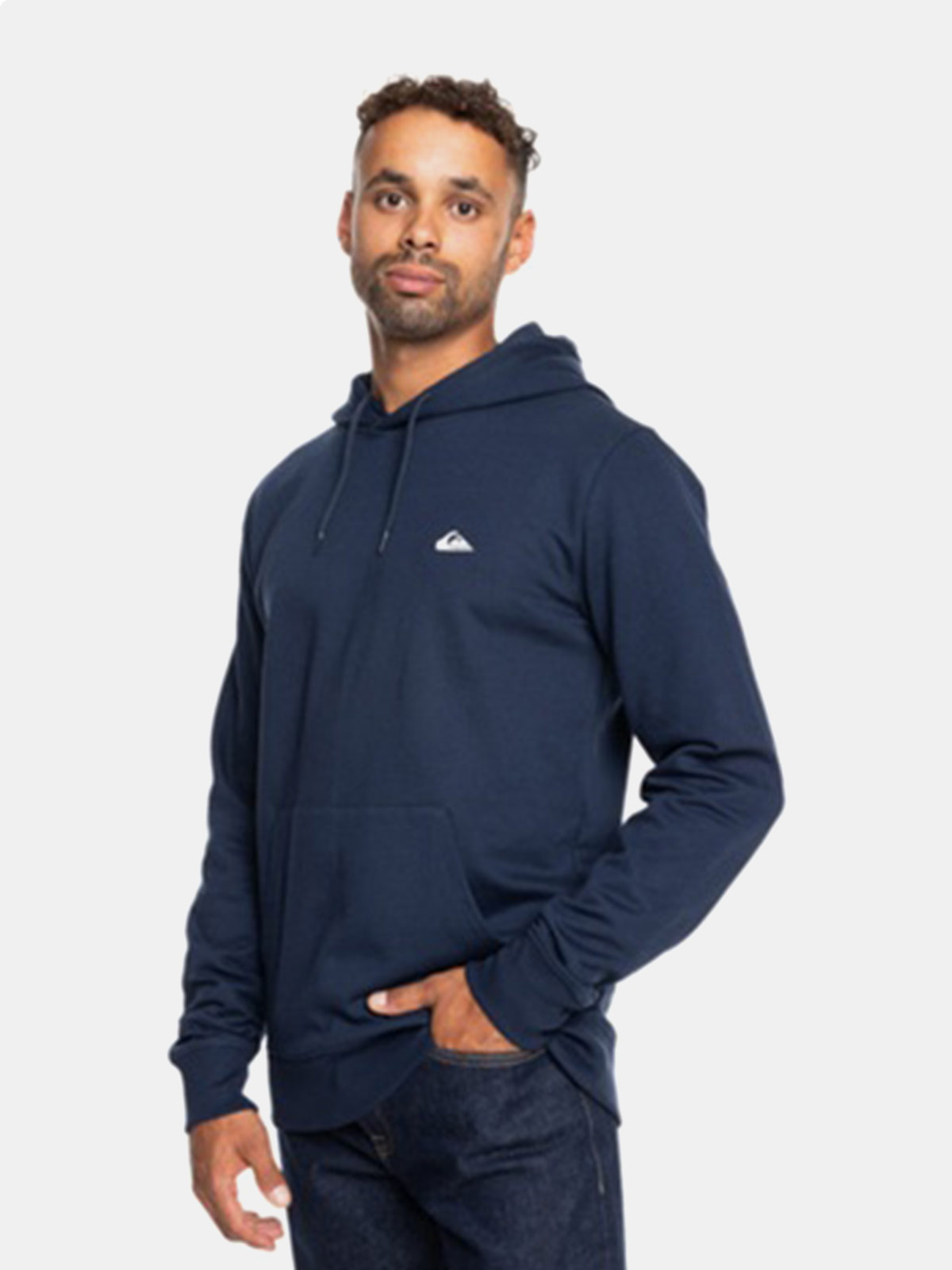 POLERA MANGA LARGA HOMBRE QUIKSILVER BASIC HOODIE - 3