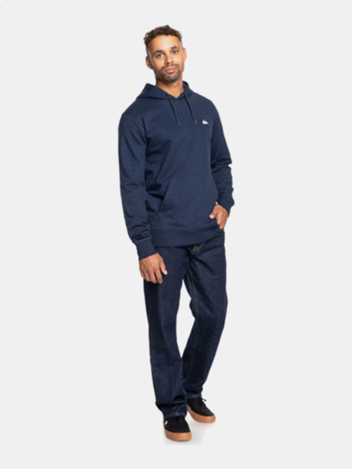 POLERA MANGA LARGA HOMBRE QUIKSILVER BASIC HOODIE - 4