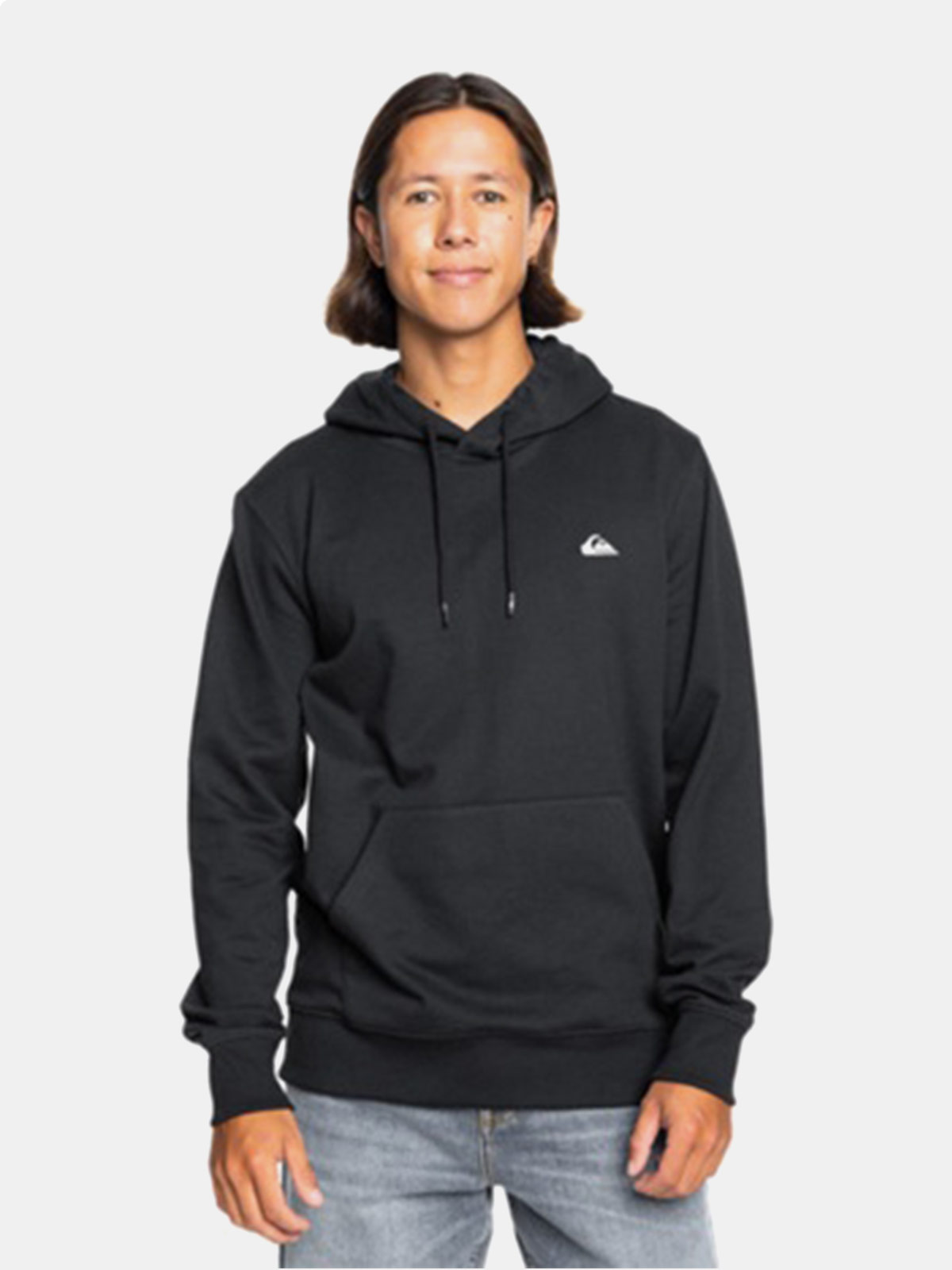 POLERA MANGA LARGA HOMBRE QUIKSILVER BASIC HOODIE - 1