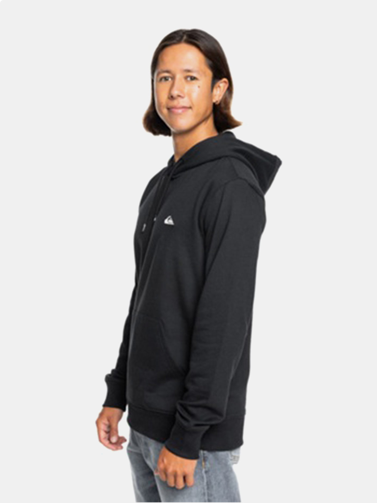 POLERA MANGA LARGA HOMBRE QUIKSILVER BASIC HOODIE - 3