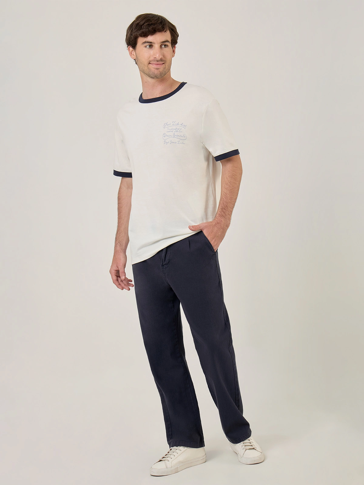 PANTALÓN HOMBRE PEPE JEANS PINZAS - 1
