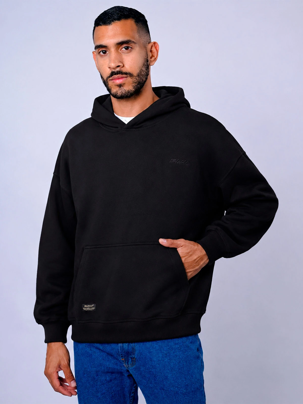 POLERA HOMBRE BLACKOUT BASICA - 1