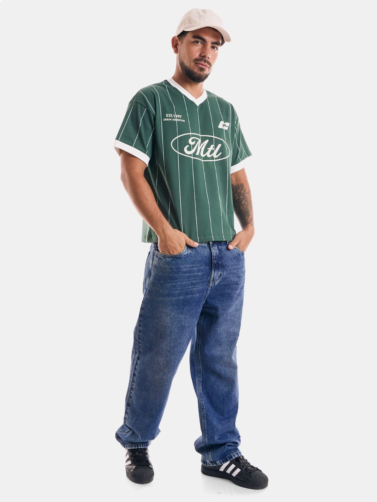 JEAN BAGGY HOMBRE METAL JEANS OZLO - 1