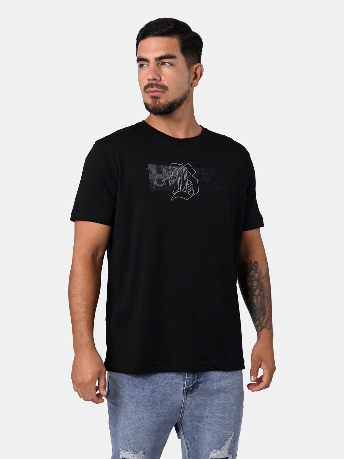 POLO MANGA CORTA HOMBRE BLACKOUT BASICO - 1