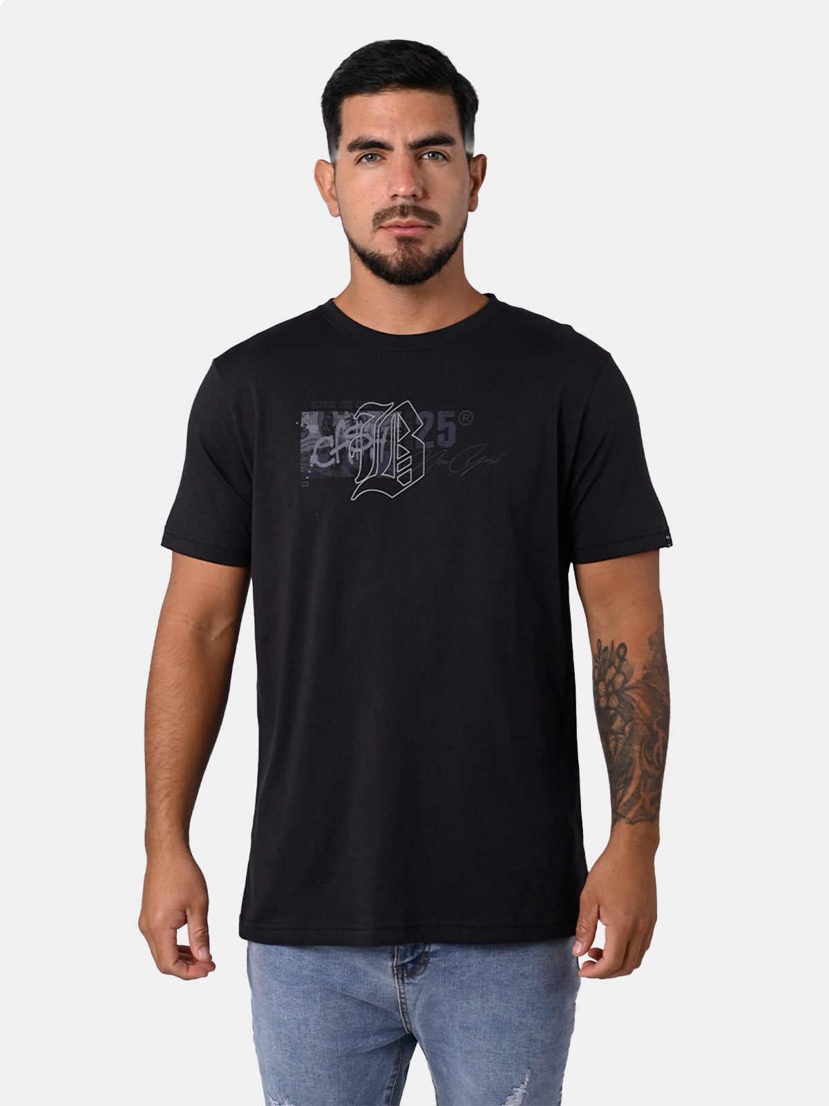 POLO MANGA CORTA HOMBRE BLACKOUT BASICO - 1