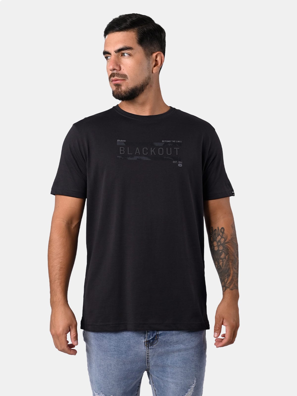 POLO MANGA CORTA HOMBRE BLACKOUT BASICO - 1