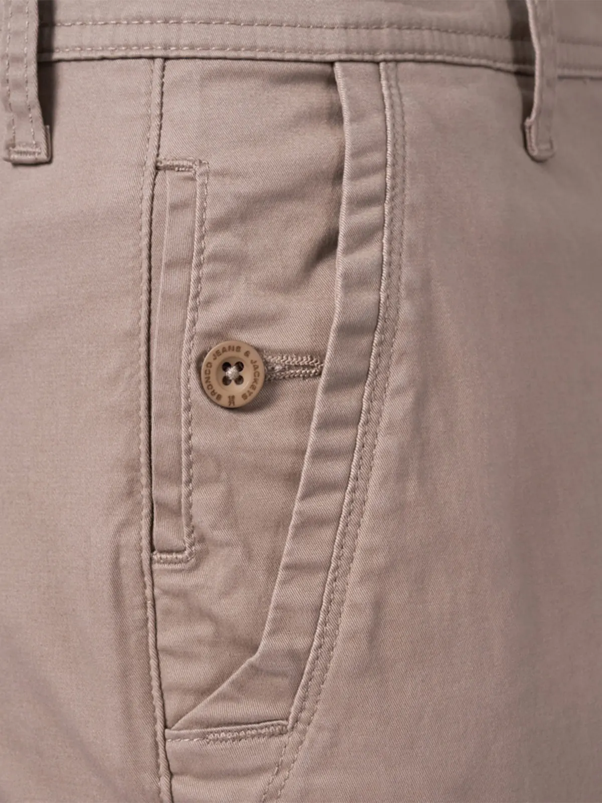 PANTALON CHINO SLIM HOMBRE BRONCO BEIGE - 4