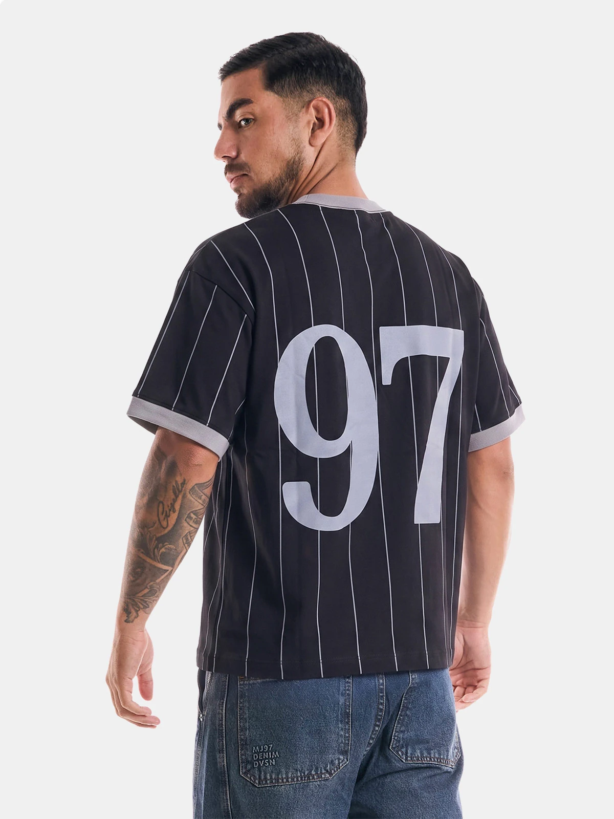 POLO BOXY FIT MANGA CORTA HOMBRE METAL JEANS ONE - 2